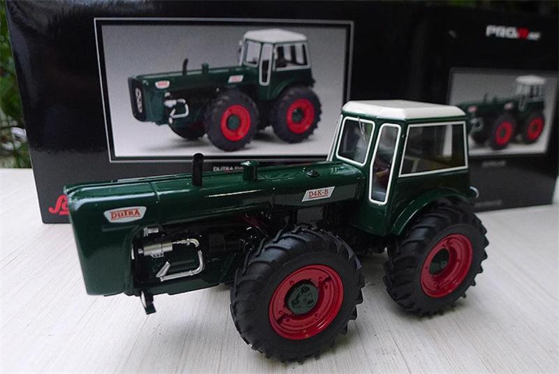 SCHUCO Dutra D4K tractor blackish green Limited Edition 1000PCS ONLY 1:32 Truck Pre-built Model
