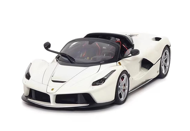 BBR MODELS LAFerrari White convertible 1/18 DIECAST car