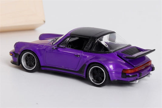 Rhino Model Porsche Singer Turbo Study 930 Purple 1:64 Car Pre-built Model view2