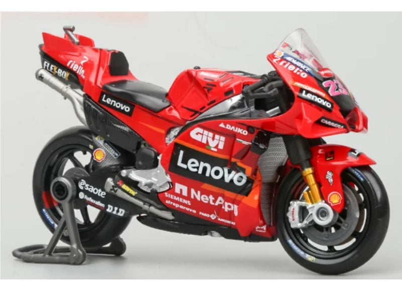 1:18 Ducati MotoGP Racing 2023  #23 Team Maisto  Diecast Motorcycle Model