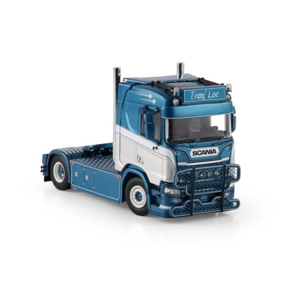 1:50 SCANIA TRANS'LOC R Normal CR20N 4X2 WSI  Blue DIECAST Model