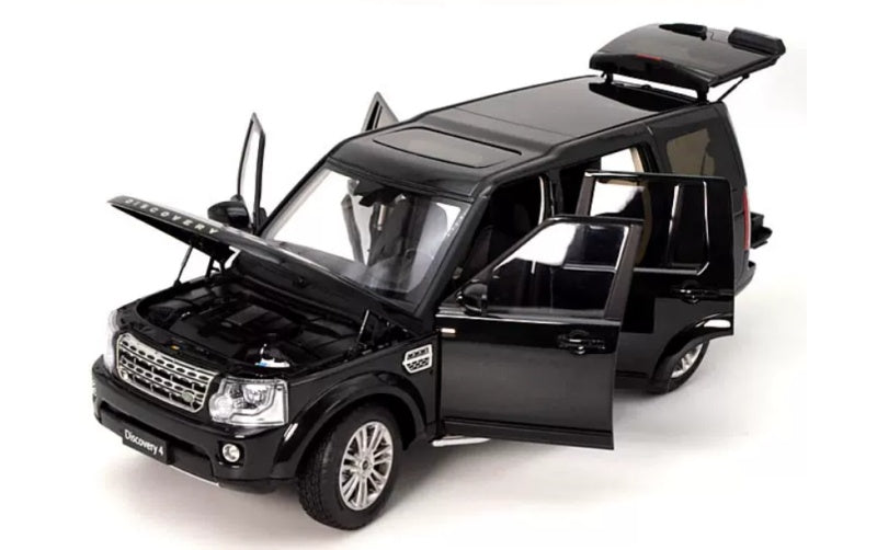 1:18 Land Rover Discovery 4 Black WHELART DIECAST Car Model