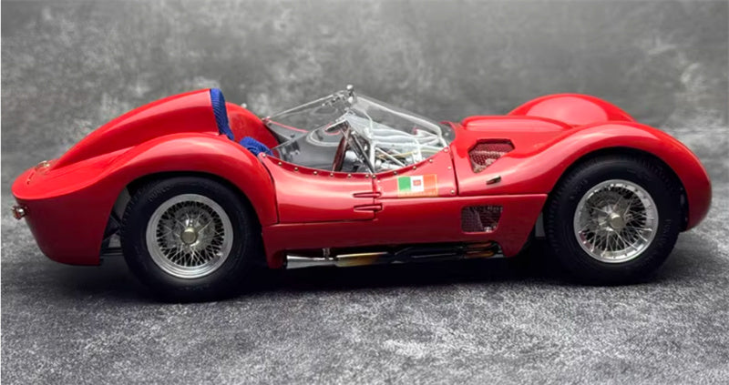 CMC Maserati Tipo 60 Birdcage 1960 Ex Nick red Fully open car Limited Edition 1000PCS ONLY 1:18 Car Pre-built Model view6