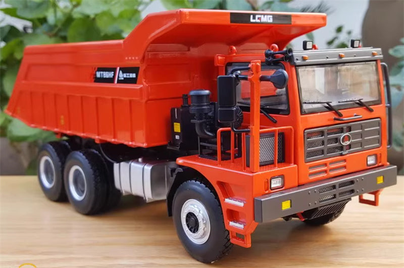 LGMG SDLG MT86HF Off Highway Mining Self dumping Truck Red Flame Red 1:35 Truck Pre-built Model
