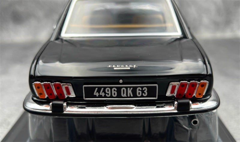 NOREV Peugeot 504 Coupe hardtop black 1972 1:18 Car Pre-built Model view8