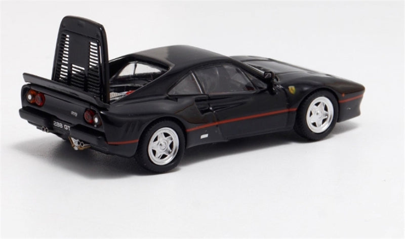 Hone Model Ferrari 288 GTO Black Limited Edition 299PCS ONLY 1:64 car Pre-built Model view5