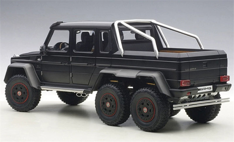 AUTOART MERCEDES BENZ G-CLASS G63 AMG 6X6 2013 Matte Black 1/18 car Pre-a Model