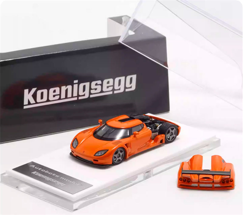 Autobots Models Koenigsegg CCGT orange 1:64 Car Pre-built Model view6