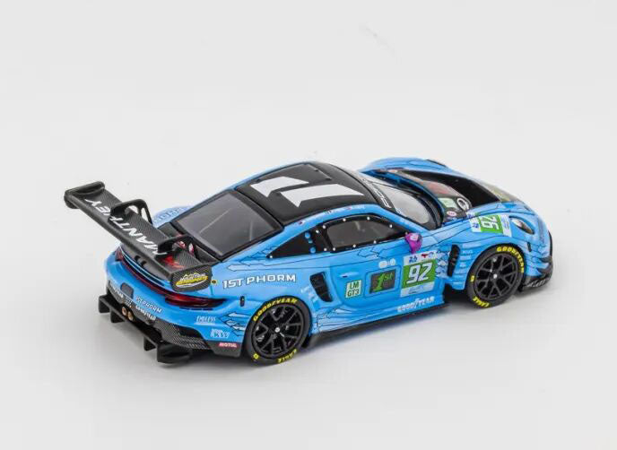 Trends Hobby TH 1:64 Porsche 911 GT3 R Le mans 2025 LMGT3  Winner #92 Diecast Model