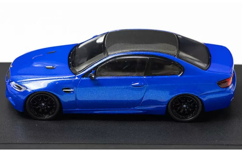 1:64 BMW M3 E92  Blue Fine model  Limited Edition 699PCS ONLY DIECAST Model