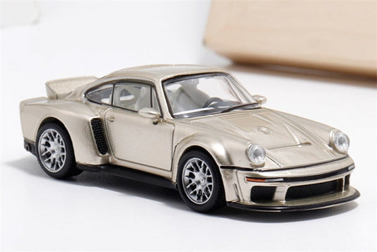 Findclassically Porsche Singer 911 DLS Turbo Road Moet Blanc Limited Edition 999PCS ONLY 1:64 car Pre-built Model view2
