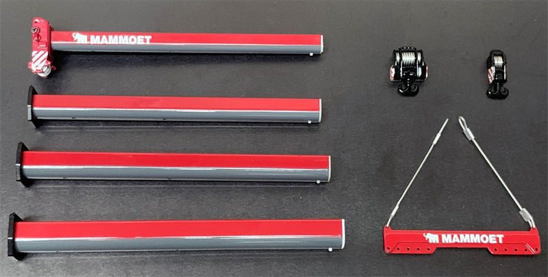 MAMMOET LTM 1500 Upgrade SET 1/87 Truck Pre-built Model