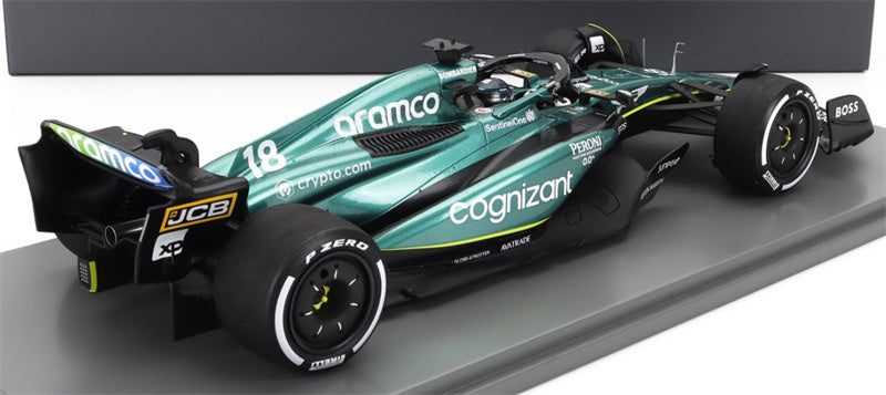 1:18 Aston Martin AMR23 2023 Spark Bahrain GP Resin Car Model view4
