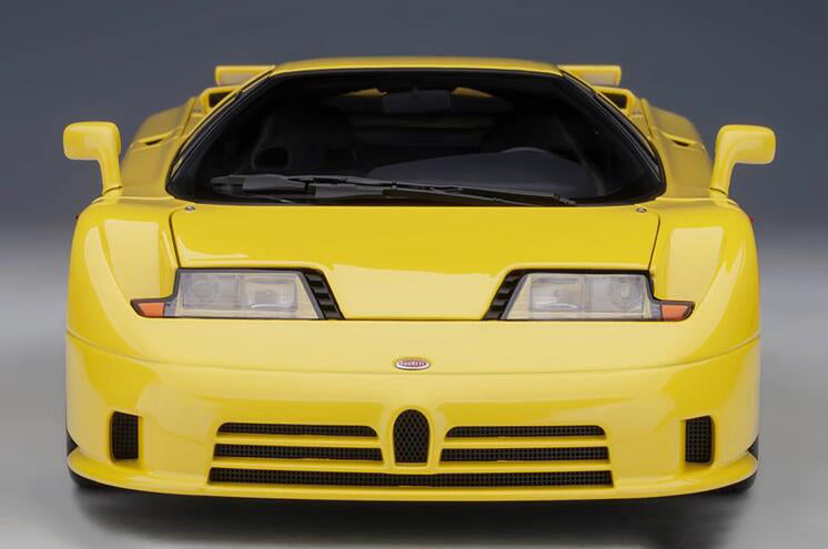 AUTOART BUGATTI EB110 SS yellow 1:18car Pre-a Model