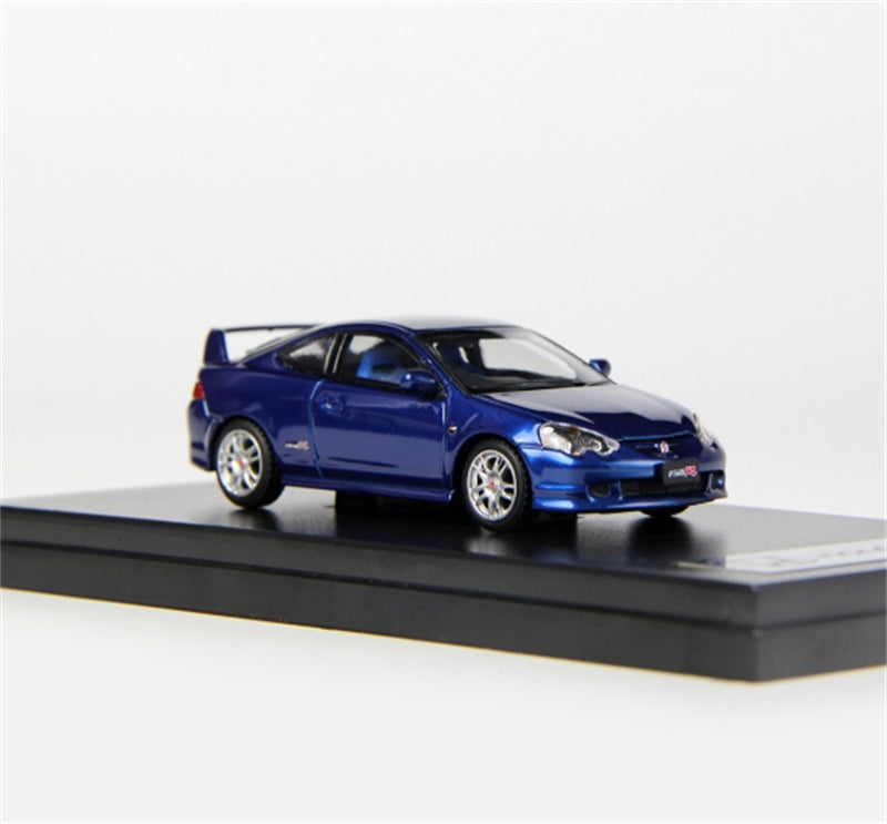 LCD-MODELS Honda Integra Type R DC5 Blue 1:64 car Pre-built Model view6