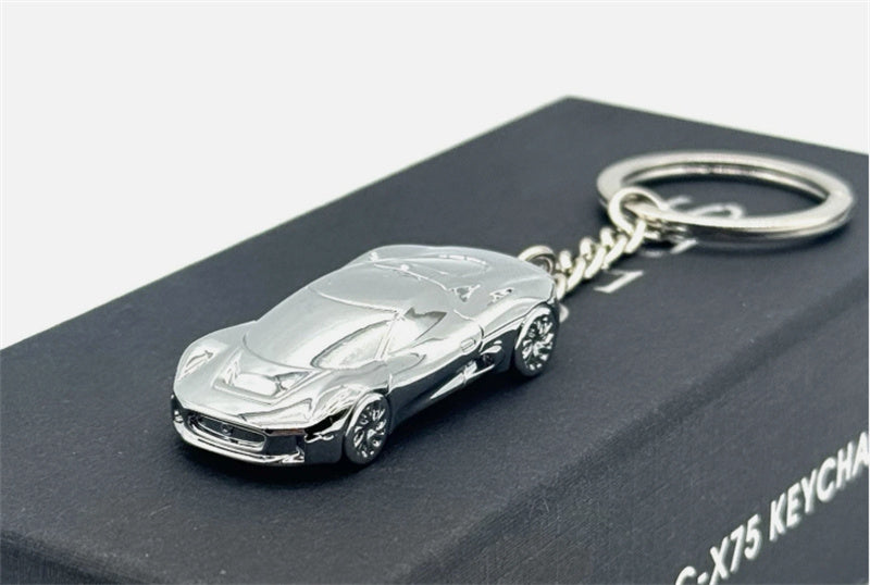 1:87 Jaguar C-X75  silver  FLOZ  DIECAST Keychain Model