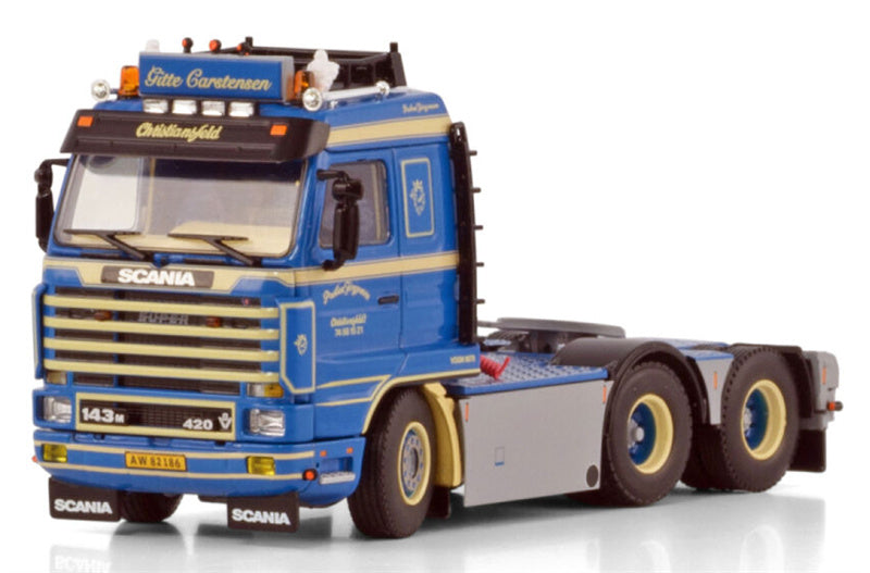 WSI SCANIA 3 SERIES STREAMLINE 6X2 TAG AXLE Preben Jorgensen 1:50 Truck Pre-built Model