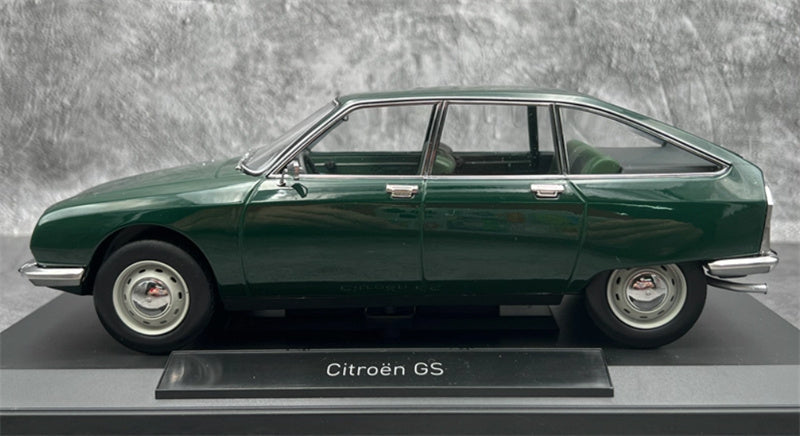 NOREV Citroen GS 1972 Green 1:18 Car Pre-built Model view3