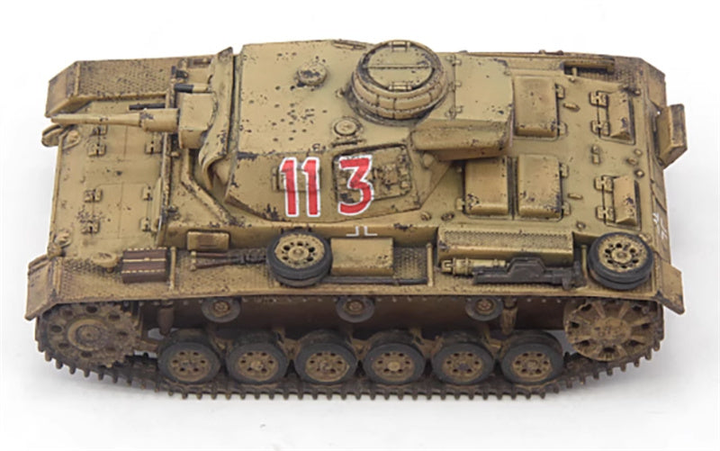 S-MODEL Tank No. 3 G-type African Army #113 1:72 Tank Pre-built Model