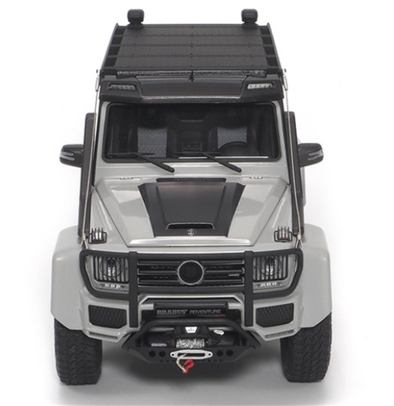 Almost Real Brabus 550 Adventure Mercedes Benz G 500 4×4² Cement grey 1:18 DIECAST car