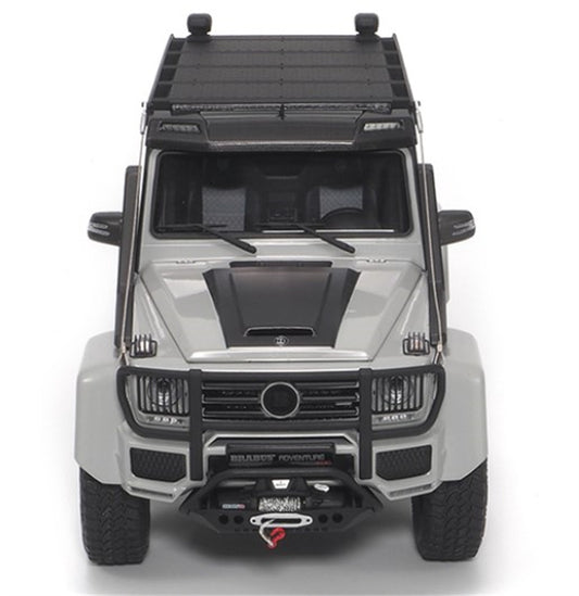 Almost Real Brabus 550 Adventure Mercedes Benz G 500 4×4² Cement grey 1:18 DIECAST car
