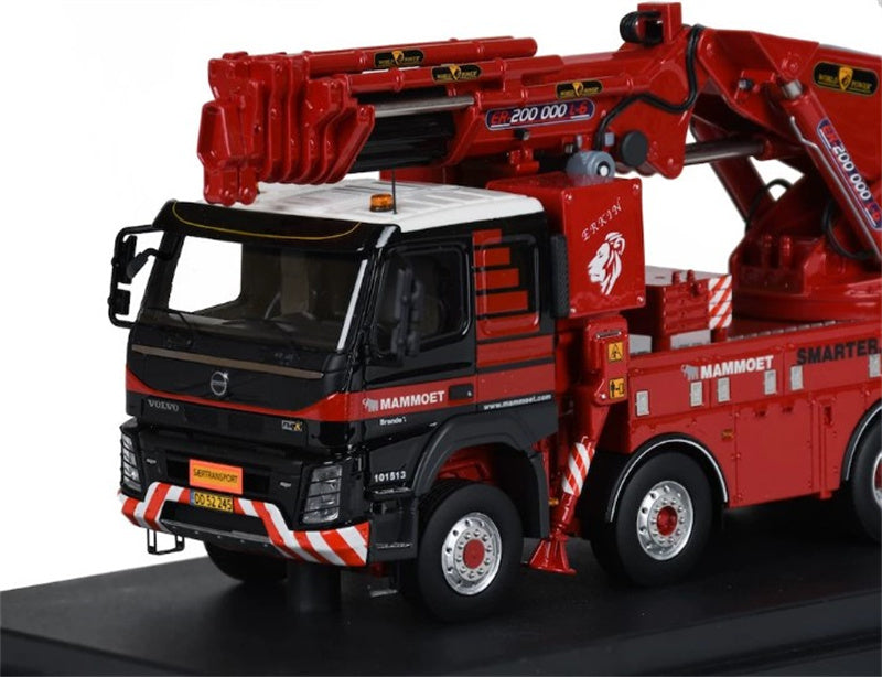 MAMMOET Volvo FMX 8X4 WITH ERKIN ER-200.000 L-6+1 1:50 RESIN Truck