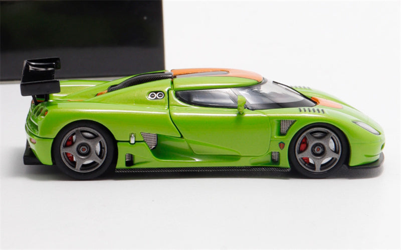 Autobots Models Koenigsegg CCGT Green 1:64 Car Pre-built Model view4