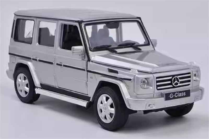1:24 Mercedes Benz G-Class G500 SUV  silver  WELLY  DIECAST Car Model