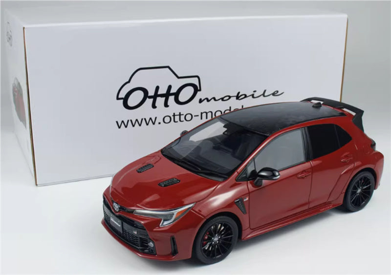 1:18 TOYOTA COROLLA GR CIRCUIT EDITION SUPERSONIC 2022 RED  OTTO Limited Edition Resin Car Model