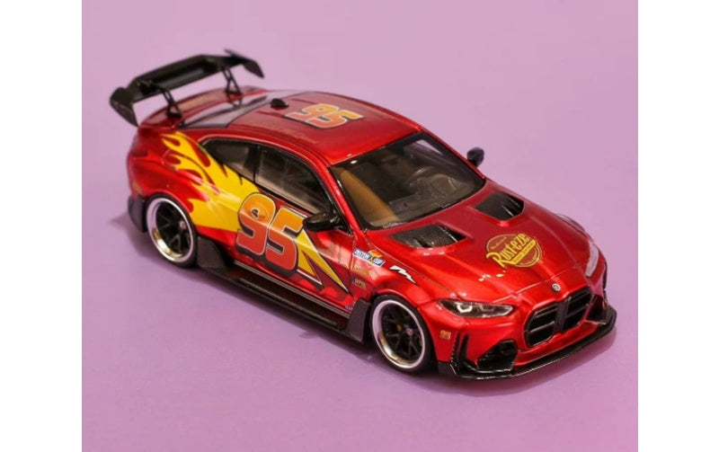 1:64 BMW M4  Red MoreCar  DIECAST Model