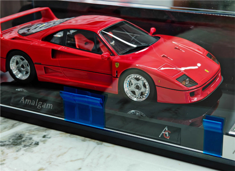 1:18 Ferrari F40 red Amalgam Resin Car Model view7