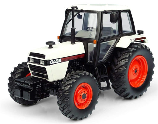 Universal Hobbies CASE 1494-4WD Agricultural Tractor White/Black 1:32 Truck Pre-built Model