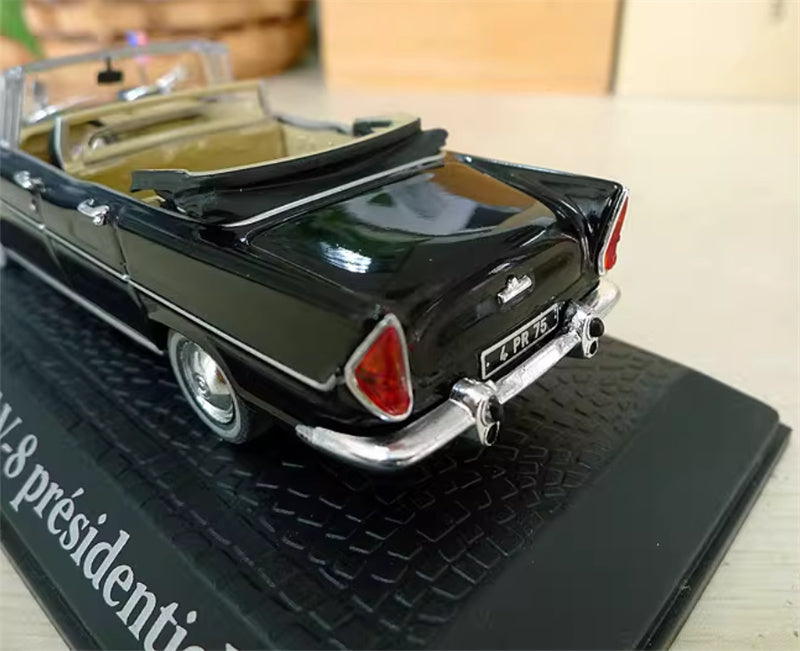 NOREVL & ATLAS Simca Chambord V-8 Convertible Presidential black 1:43 Car Pre-built Model