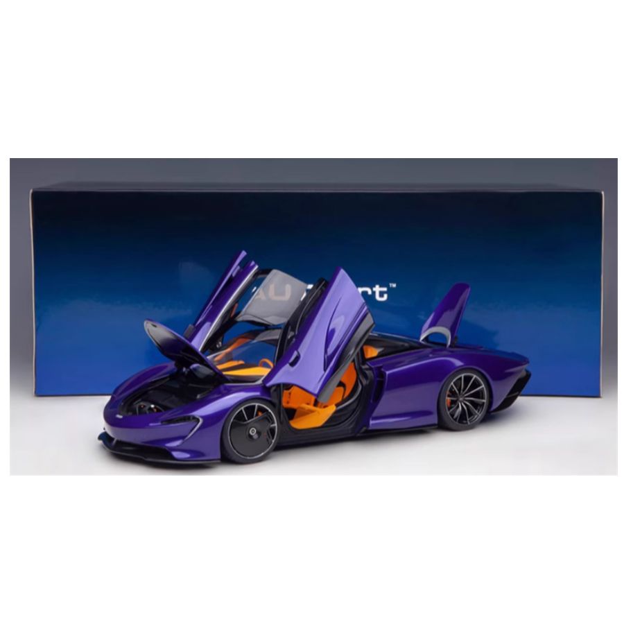 AUTOART MCLAREN SPEEDTAIL Purple 1:18 ABS Car