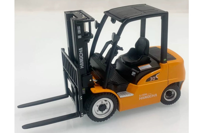 HANGCHA 30 New Energy Forklift Foreign trade version 1:25 Truck Pre-built Airliner Model Display view1