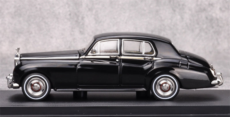 GFCC 1955 Rolls Royce Silver Cloud classic car Glossy Black LHD 1:64 car Pre-built Model view8