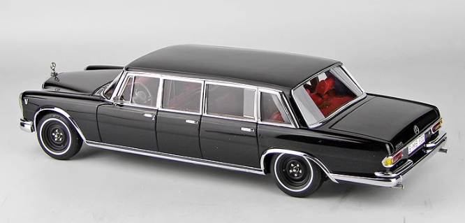 CMC Mercedes Benz 600 Pullman （W 100） black 1:18car Pre-a Model