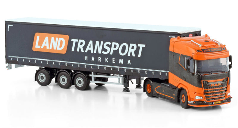 WSI DAF XG 4X2 CURTAINSIDE Land Harkema 1:50 Model