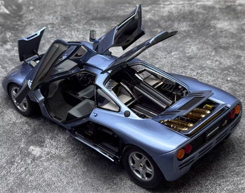 LCD-MODELS McLaren Racing XP5 Supercar baby blue 1:18 Car Pre-built Model view4