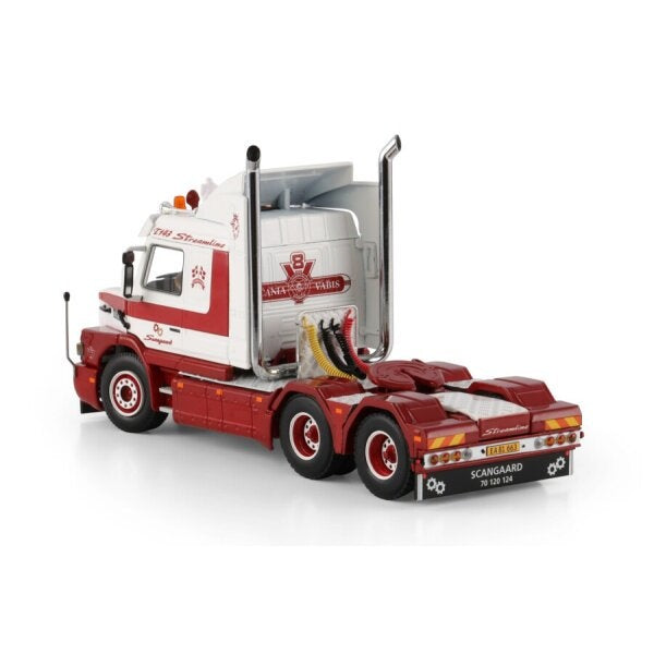 1:50 SCANIA SCANGAARD 3 Series 6X4 WSI  Red - White DIECAST Model