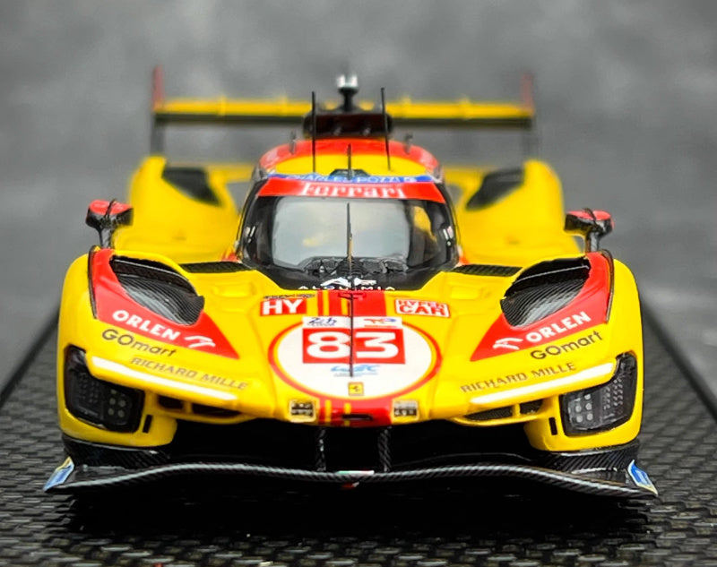 BBR MODELS Ferrari 499P #83 France Le Mans 2024 YIFEI YE LTD 293PCS 1:43 Model view10