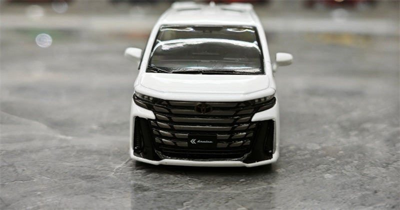 1:64 Toyota Vellfire 40 KUHL White MINIGT DIECAST Model