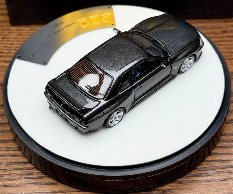 1:64 Nissan GTR R32  Metallic Gray PGM Deluxe Edition Limited Edition 999PCS ONLY DIECAST Model
