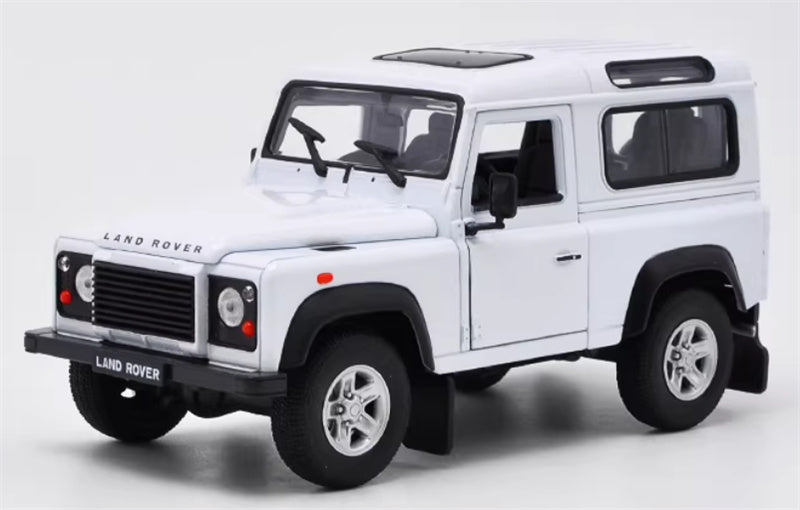 1:24 Land Rover Defender 90  White  WELLY  DIECAST Car Model