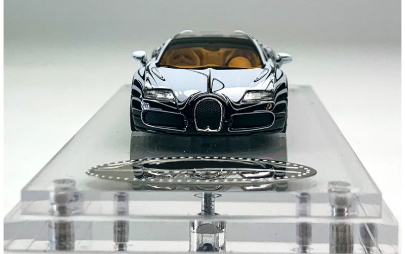 1:64 Bugatti Veyron Super Sport   Mortal Model White and black ceramic dragon Limited Edition 999PCS ONLY DIECAST Model