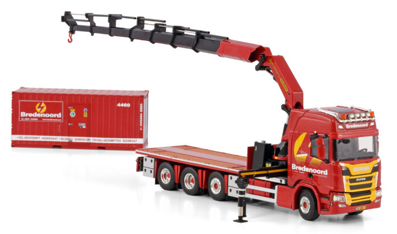 WSI SCANIA R CR20H 8X2 + PK 65002 SH Bredenoord 1:50 Model