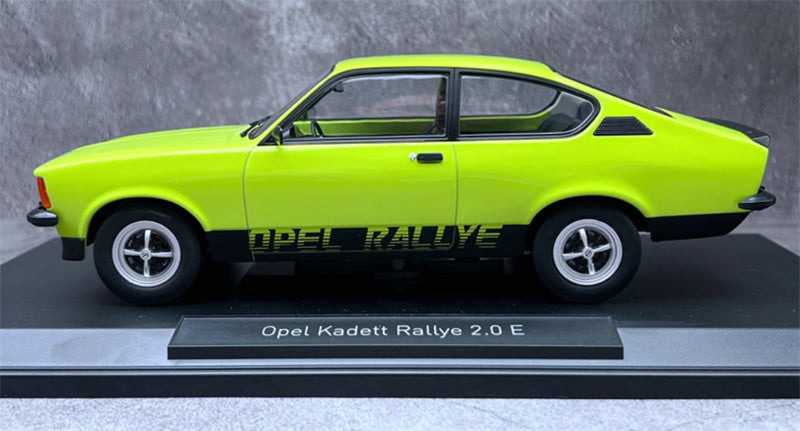 NOREV Opel Kadett Rallye 2.0E 1977 Green 1:18 Car Pre-built Model view3