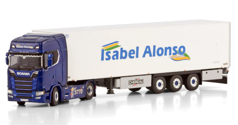 WSI SCANIA S CS20H 4X2 Isabel Alonso CHEREAU 1:50 Model