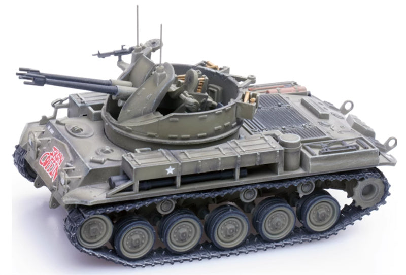 PANZERKAMPF M42 Duster-US Army Vietnam IRON COFFIN 1:72 Tank Pre-built Model