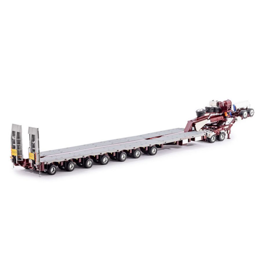 Drake 7x8 Steerable Low LoaderTrailer with 2x8 Dolly Patlin 1/50 DIECAST Truck